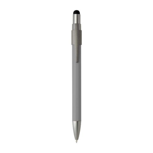 RILL - Bolígrafo de material reciclado RCS con stylus y fidget spinner (tinta azul) ""