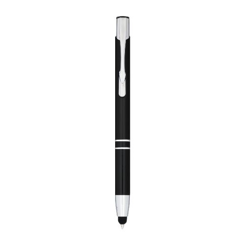 MONETA - Bolígrafo con stylus de aluminio “” (tinta azul)