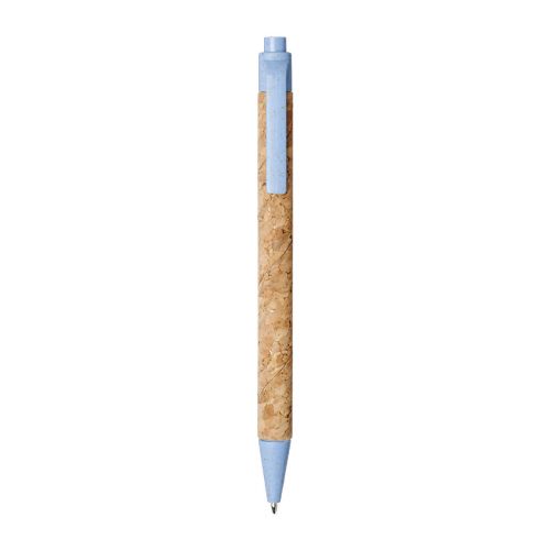 MIDAR - Bolígrafo de corcho y paja de trigo "" (tinta negra)