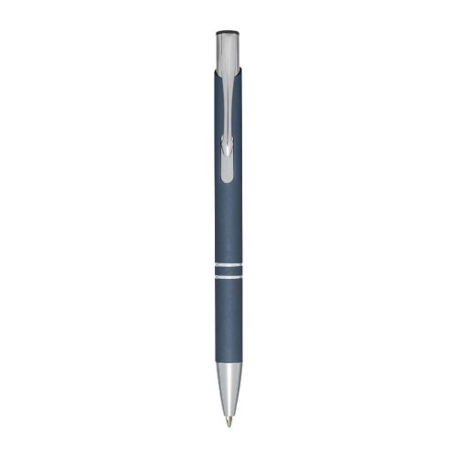 MONETA SOFT - Bolígrafo con empuñadura de tacto suave "Moneta" (tinta negra)