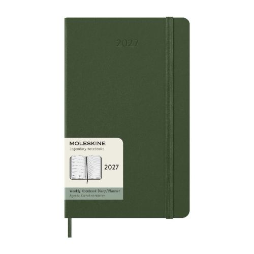 MOLESKINE - Planificador semanal L con tapa dura de 12 meses ""