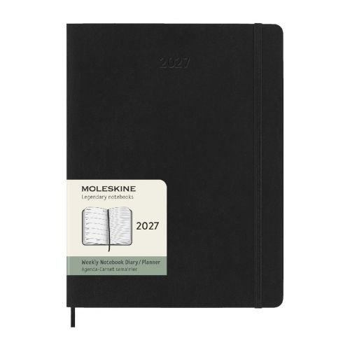 MOLESKINE - Planificador semanal L con tapa dura de 12 meses ""