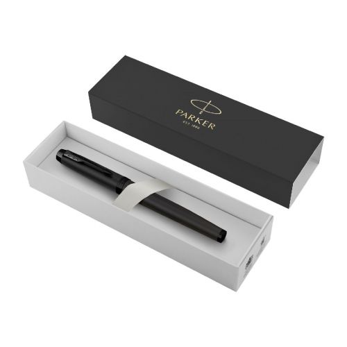 PARKER - rollerball acromático IM (tinta negra)