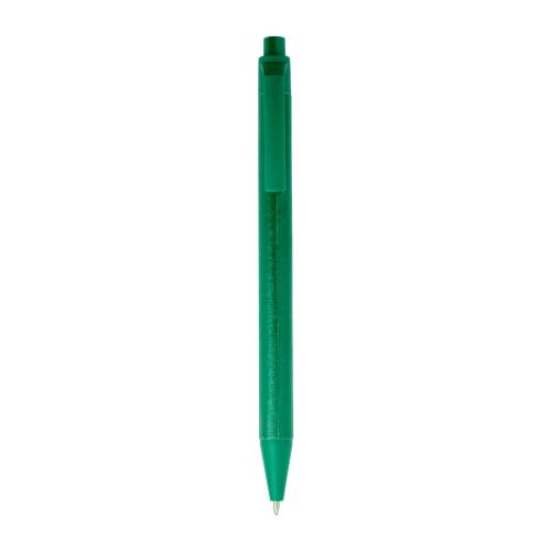 CHARTIK - Bolígrafo monocromático de papel reciclado con acabado mate "" (tinta negra)
