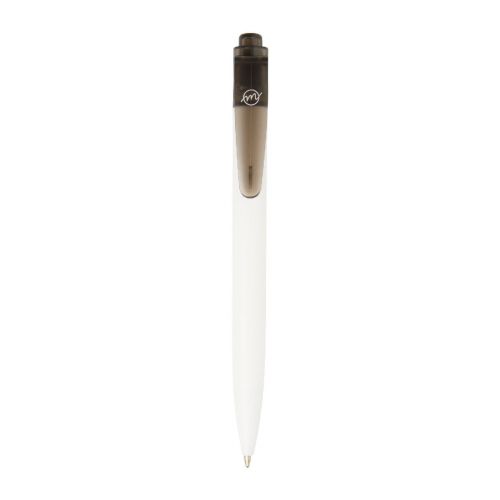 MONETA - Bolígrafo de plástico procedente del zonas costeras "Thalaasa" (tinta negra)