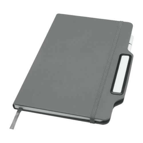 NEXUS - Libreta de tapa dura A5 con combinación de bolígrafo y lápiz "" (tinta negra)
