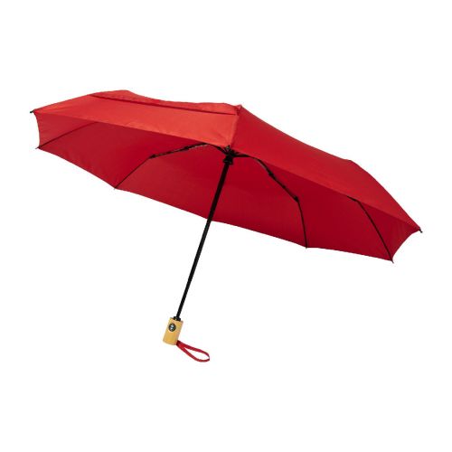 BO - Paraguas automático plegable material reciclado PET de 21" ""