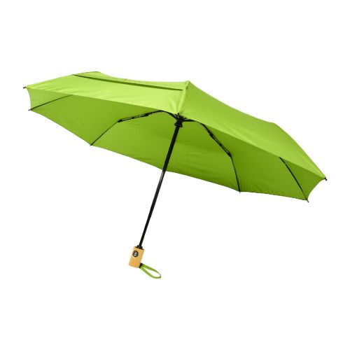 BO - Paraguas automático plegable material reciclado PET de 21" ""