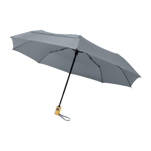 BO - Paraguas automático plegable material reciclado PET de 21" ""