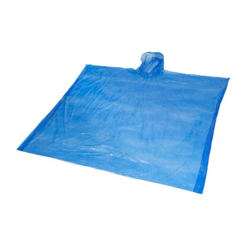 MAYAN - Poncho de lluvia desechable de material reciclado con bolsa de almacenamiento ""