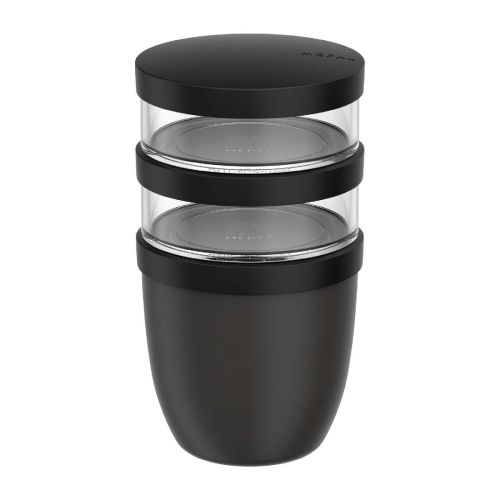 MEPAL ELLIPSE - Fiambrera con aislamiento con 3 piezas de 500 ml + 2 × 200 ml ""