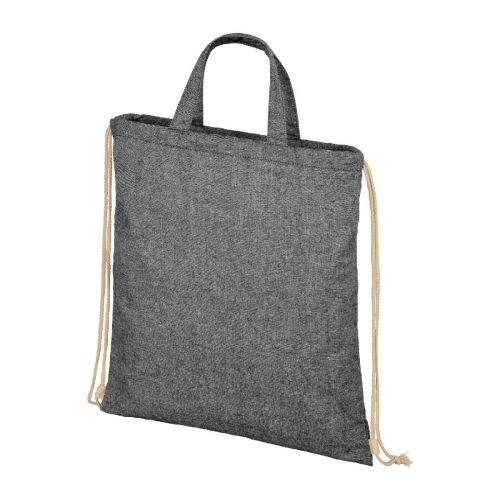 PHEEBS - Mochila de cuerdas de algodón reciclado de 210 g/m² 6L ""
