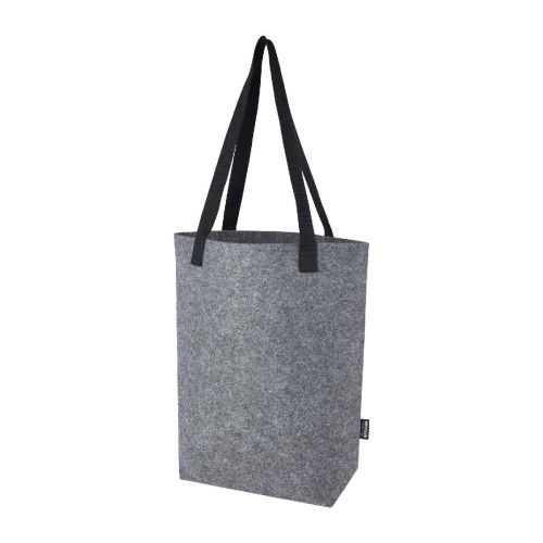 FELTA -Bolsa Tote de fieltro reciclado GRS con fondo ancho de 12 L 