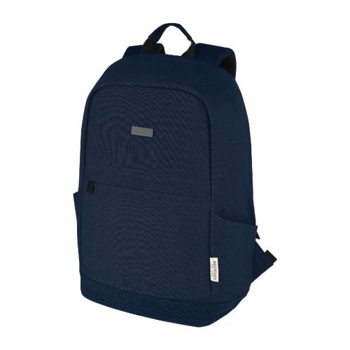 JOEY - Mochila antirrobo de 18 L para portátil de 15,6" de lona reciclada GRS ""