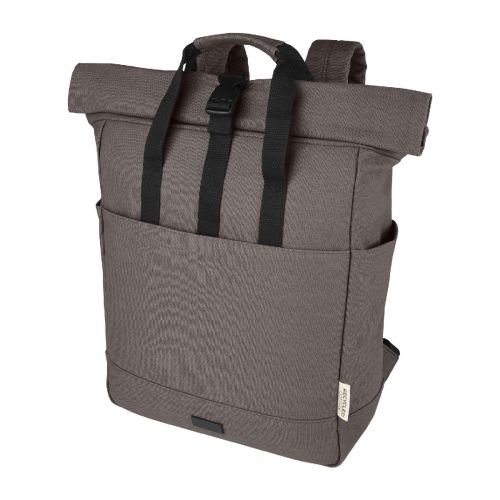 JOEY - Mochila enrollable de 15 L para portátil de 15" de lona reciclada GRS ""