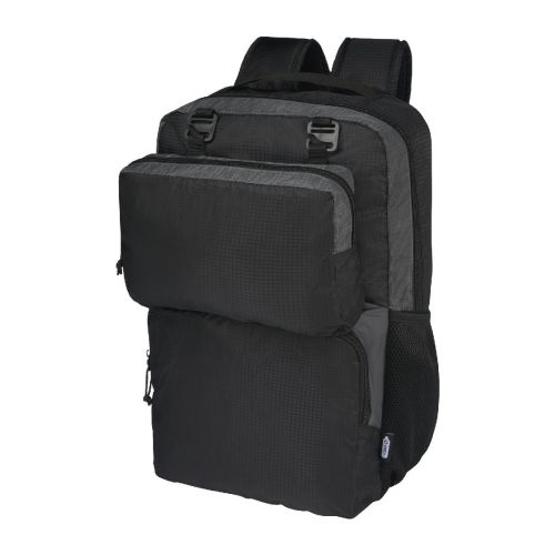 TRAILHEAD -Mochila para portátil de 15" reciclada GRS en dos tonos de 14 L ""