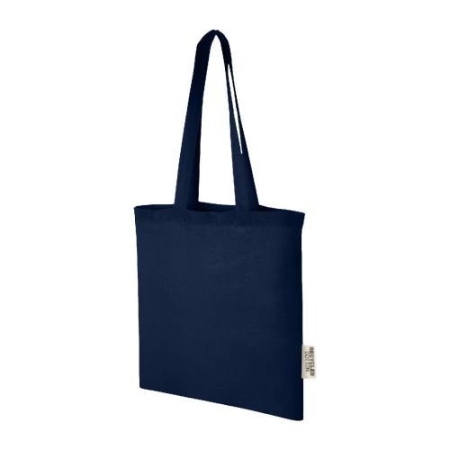 MADRAS - Bolsa Tote de algodón reciclado GRS de 140 g/m2 de 7 L ""