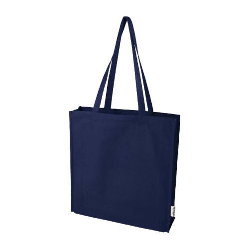 FLORIDA - Bolsa Tote algodón reciclado 100% GRS con refuerzos de 270 g/m² "" 14L