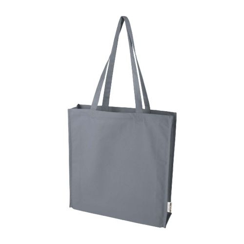 FLORIDA - Bolsa Tote algodón reciclado 100% GRS con refuerzos de 270 g/m² "" 14L