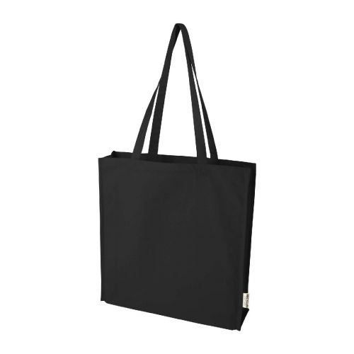 FLORIDA - Bolsa Tote algodón reciclado 100% GRS con refuerzos de 270 g/m² "" 14L