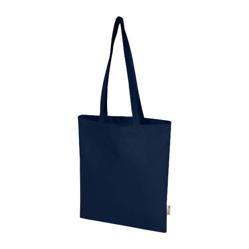 MADRAS BLEND - Bolsa Tote de 7 L de algodón reciclado de 140 g/m² con certificado GRS ""
