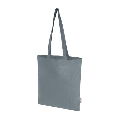 MADRAS BLEND - Bolsa Tote de 7 L de algodón reciclado de 140 g/m² con certificado GRS ""