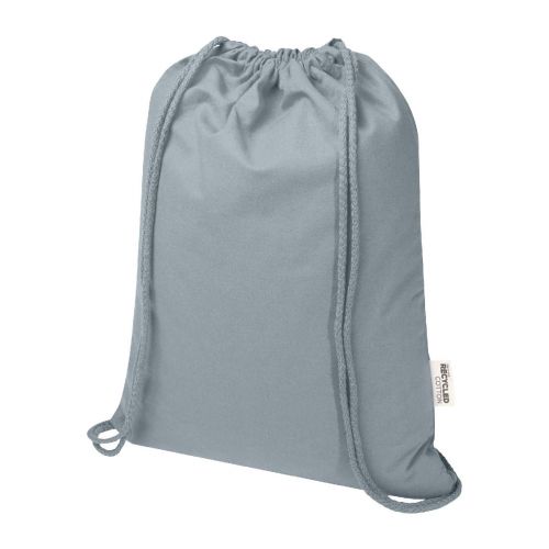 OREGON BLEND - Bolsa de 5 L con cordón de algodón reciclado de 140 g/m² con certificado GRS ""