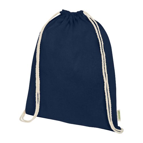 ODISHA - Bolsa con cuerdas de 5 l algodón orgánico OCS de 140 g/m² ""