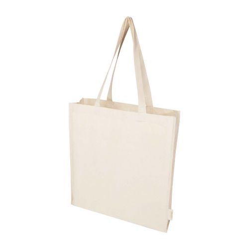 ODISHA - Bolsa Tote de 11 l con fondo ancho algodón orgánico OCS de 180 g/m² ""