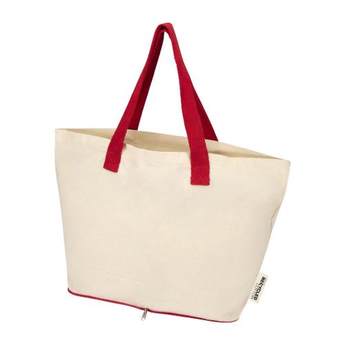 SIERRA - Bolsa Tote de 12 l de algodón reciclado GRS de 140 g/m² ""