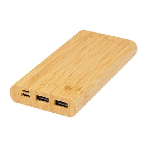 TULDA -Batería externa de 10,000 mAh de bambú 