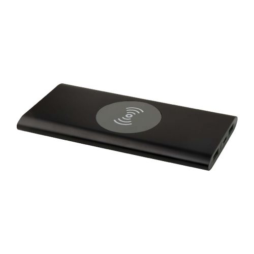 JUICE - Batería externa inalámbrica tipo C de aluminio reciclado de 4000 mAh ""
