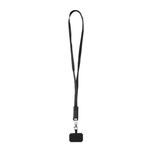  - Batería externa para tableta de 10 000 mAh y 35 W con cable tipo C integrado y fabricada con plástico reciclado "Acrux"