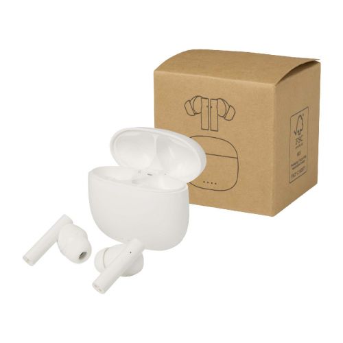 ALTERF - Auriculares True Wireless Bluetooth® de plástico reciclado con almohadillas de silicona ""