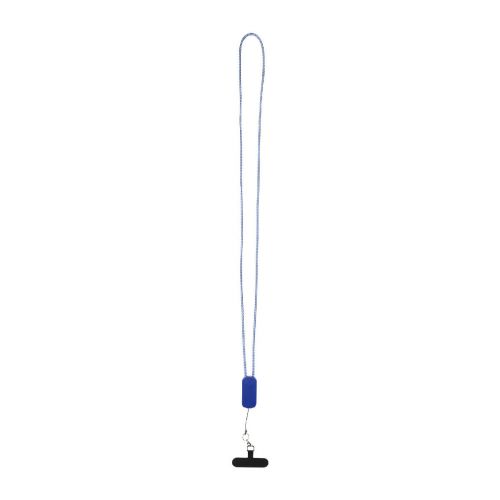 ANSER - Lanyard de plástico reciclado para smartphone con cable integrado 5 en 1 de 27 W ""