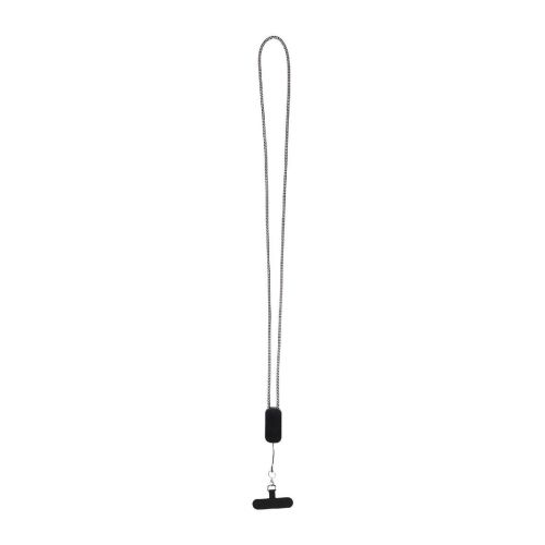 ANSER - Lanyard de plástico reciclado para smartphone con cable integrado 5 en 1 de 27 W ""