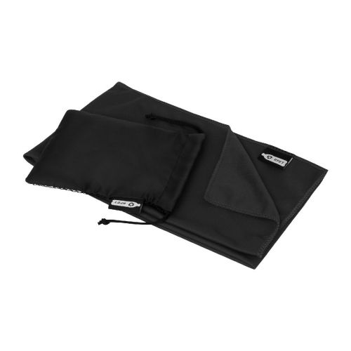 RAQUEL - Toalla refrescante deportiva de PET reciclado con bolsa 80 x 30 cm ""