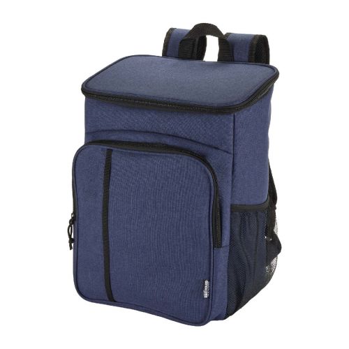 TUNDRA - Mochila picnic nevera de 20l con material reciclado GRS incluyendo set de cubiertos ""