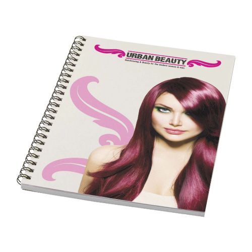 A5 - Cuaderno con espiral  a color "Desk-Mate®"