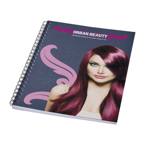 A5 - Cuaderno con espiral  a color "Desk-Mate®"