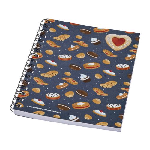 A6 - Cuaderno con espiral  a color "Desk-Mate®"