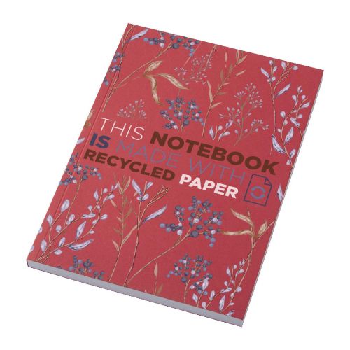 NOVELLA AUSTEN - Libreta A5 de tapa blanda con 100 hojas de papel reciclado ""