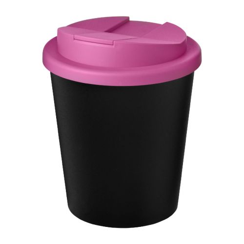 AMERICANO® ESPRESSO - Vaso reciclado de 250 ml con tapa antigoteo " Eco"