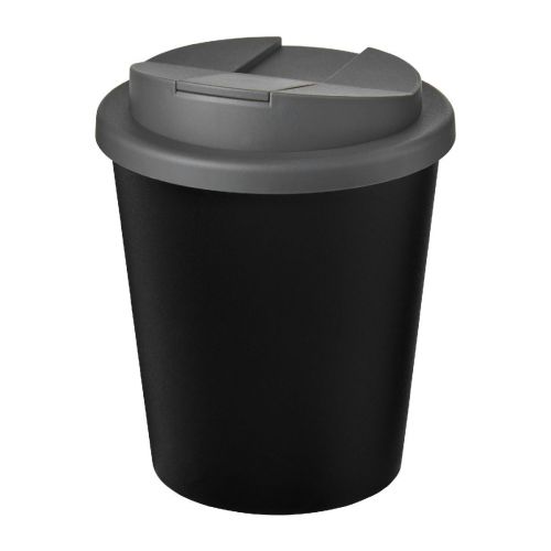 AMERICANO® ESPRESSO - Vaso reciclado de 250 ml con tapa antigoteo " Eco"