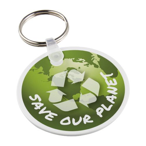 TAIT -Llavero reciclado en forma de círculo 
