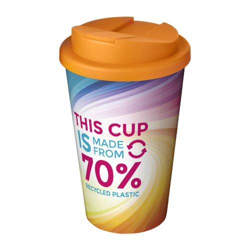 BRITE-AMERICANO® - Vaso con aislamiento a prueba de derrames de 350 ml " Eco"