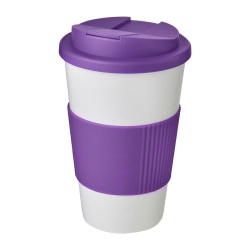 - Americano® vaso 350 ml con agarre y tapa antigoteo