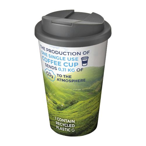  - Vaso 350 ml con tapa antigoteo "Brite-Americano®"