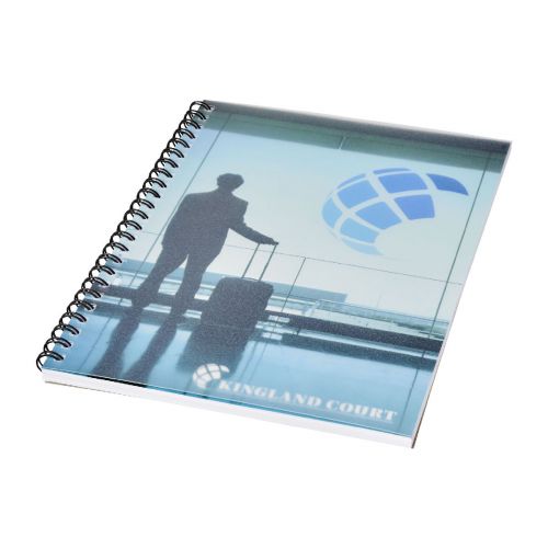  - Libreta A5 con espiral y cubierta de PP "Desk-Mate®"