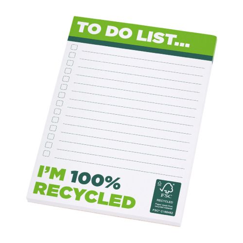 A6 - Libreta  de papel reciclado "Desk-Mate®"